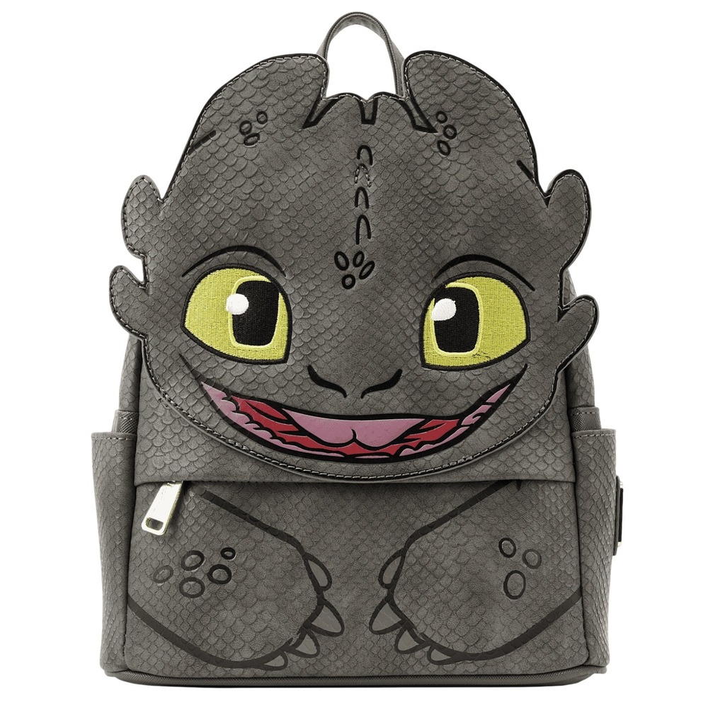 Loungefly How To Train Your Dragon Toothless Cosplay Mini Backpack DWBK0006 NEW